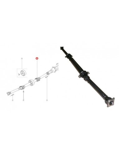 Arbre de transmission Renault Kangoo 4x4 avec palier
