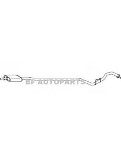 Intermediaire echappement Renault Express  
