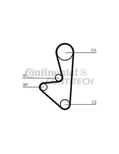 Kit distr. Contitech CT607K1