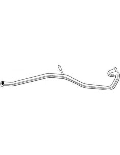 Echappement Tube intermédiaire Peugeot  206 SW 2.0 HDI