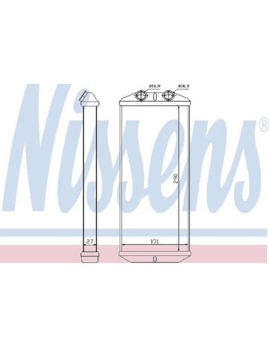 Radiateur de chauffage Citroen C5...