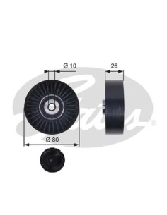 Galet enrouleur Alfa romeo Fiat Lancia Moteur 1.9