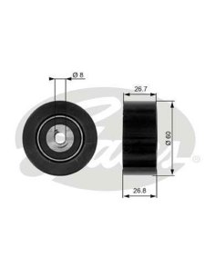 Galet enrouleur de courroie Citroen Berlingo C2 C3 Jumpy Xsara Fiat Scudo Peugeot 206 306 307 Expert Partner - 1.9 D