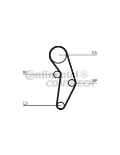 kit de courroie et pompe à eau  Audi A3 A4 Seat Altea Cordoba 3 Ibiza 3 Leon Toledo Skoda Octavia Vw Golf 4 Touran Polo 1.6i 2