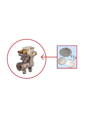 Kit de reparation Pompe a vide Peugeot Citroen c15 zx Visa Peugeot 205 305 405 Rover 218d 418d