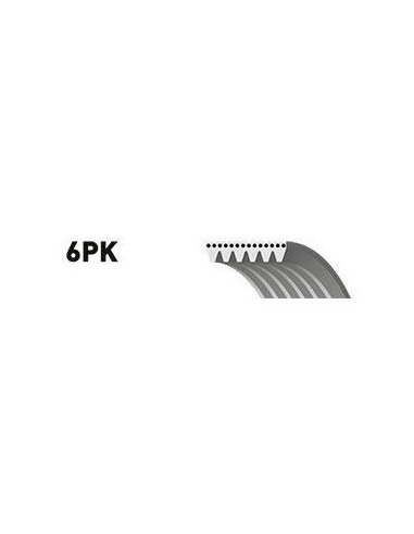 Courroie d'accessoires Gates 6PK1250
