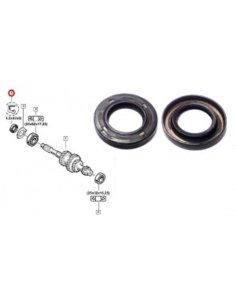 Joint Spy de boite a vitesse Renault Nissan 24,5x42x6