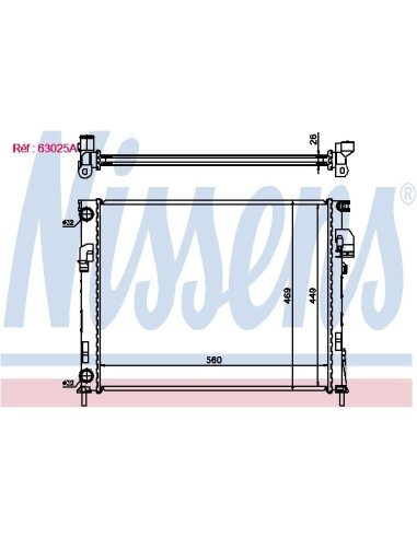 Radiateur moteur trafic 2