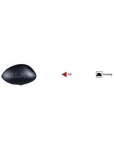 Coque de retroviseur Noir Gauche Citroen C2 C3 Xsara Peugeot 1007 206