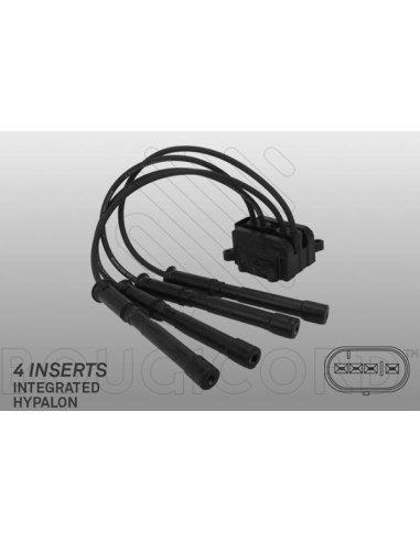 Bobine d'allumage + fils de bougies...