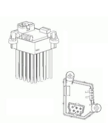 Bmw serie 3 e46 commande chauffage...