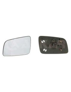 Glace de rétroviseur côté gauche avec support  Opel Astra G  
