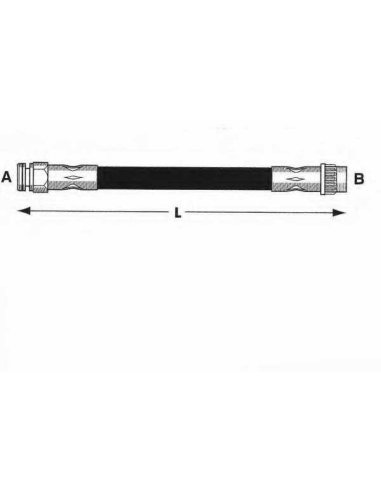 Flexible frein avant peugeot 307