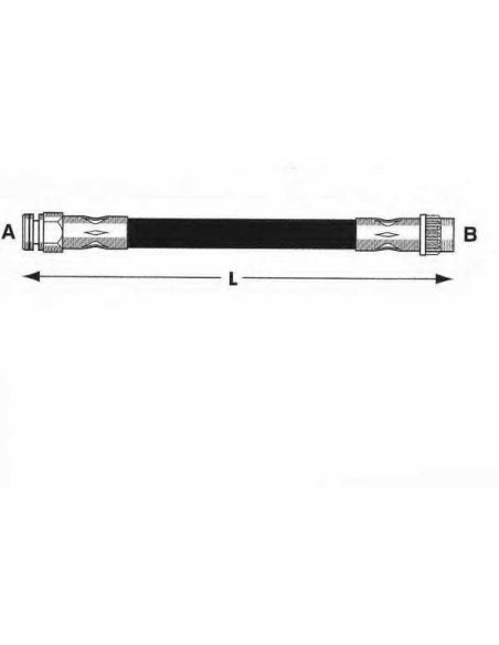 Flexible frein avant peugeot 307