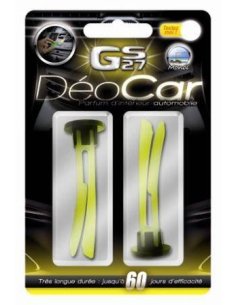 2 Désodorisant Déocar Jaune Monoï