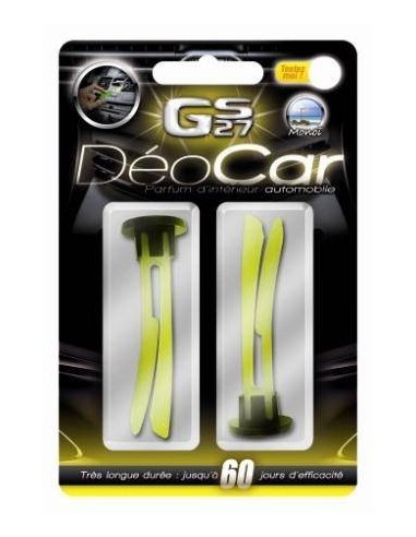 2 Désodorisant Déocar Jaune Monoï