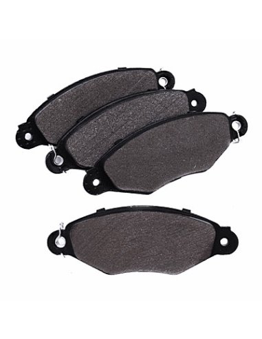 Jeu de 4 Plaquettes de frein avant Citroen xsara Peugeot 306 Renault kangoo Nissan kubistar