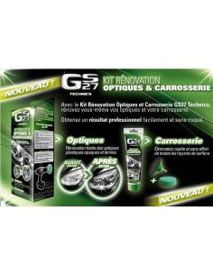 Kit renovateur optique, phare et carrosserie