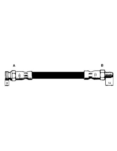 Flexible de frein avant Fiat Multipla