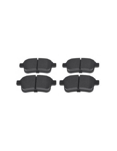 Plaquettes de frein arriere Renault Kangoo 1.5 Dci 1.6