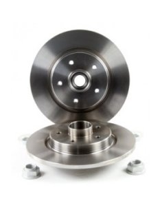 Disques de frein arriere + Roulements Renault Kangoo 1.5 Dci