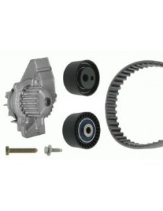 Kit distribution pompe a eau Citroen C8 Jumpy Fiat Ulysse Scudo Peugeot 807 Expert Phedra Vitara 2.0 HDI JTD 16v