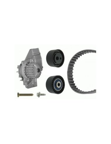 Kit distribution pompe a eau Citroen C8 Jumpy Fiat Ulysse Scudo Peugeot 807 Expert Phedra Vitara 2.0 HDI JTD 16v