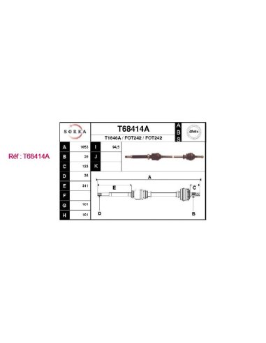 Transmission EAI T68414A