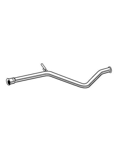 Tube échappement 307 2.0 hdif
