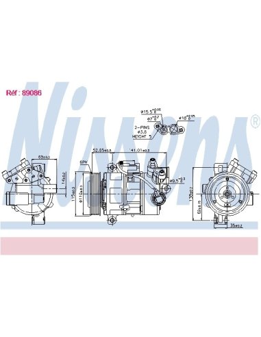 compresseur clim BMW serie 1