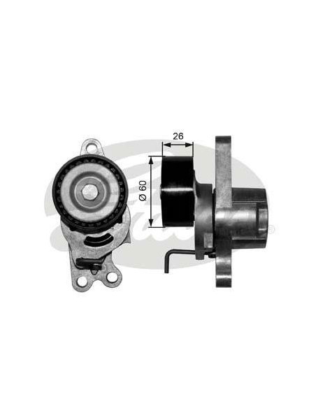 Galet Gates T39055