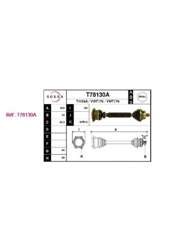 Transmission EAI T78130A
