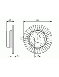 Disque arriere bmw 530