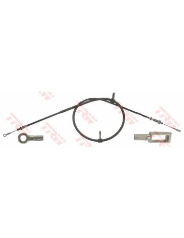 	Cable frein a main citroen jumper L.inter.1908mm l.exter.1596mm disques ar