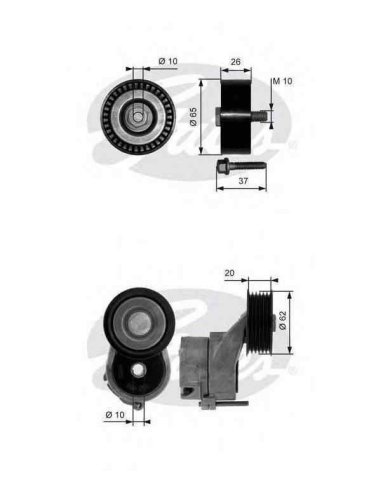 Kit courroie d'accessoires Audi Seat...