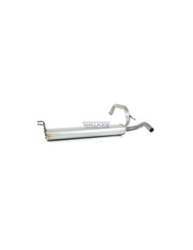 silencieux Ar echappement Peugeot 107 1.0 12v.  12-2008 jusqu'au 02-2012