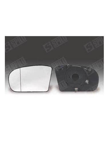 Glace de retroviseur droit + support dég Mercedes Classe E W211