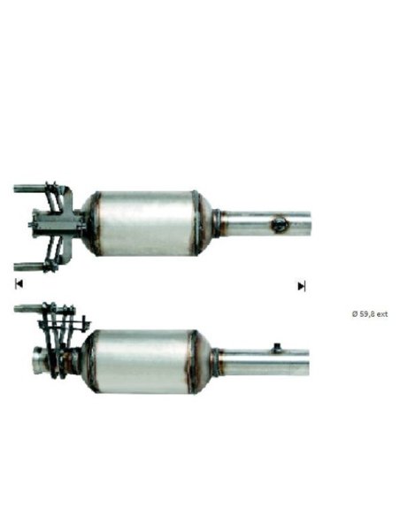 Filtre a particules Mercedes Sprinter 3 / 3.5 / 4.6 / 5 T