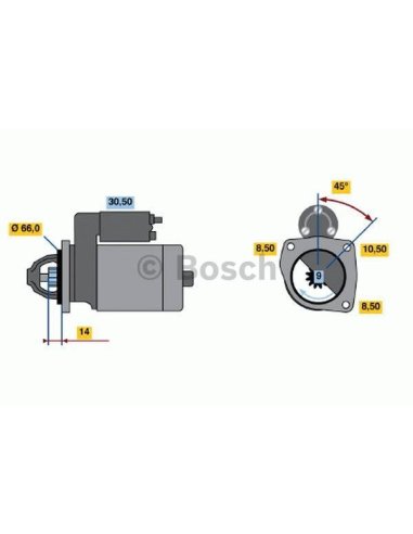 Alternateur renault 4L bosch echange...