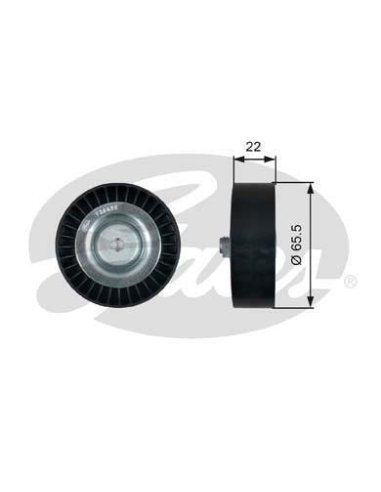 Galet enrouleur courroie accessoire Kia 