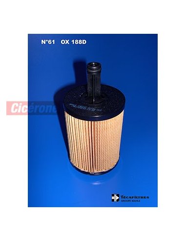 Filtre à huile Knecht OX188D