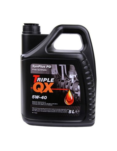 5W40  TQX 100% synthèse 5 litres