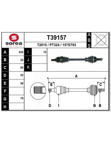Transmission EAI T39157