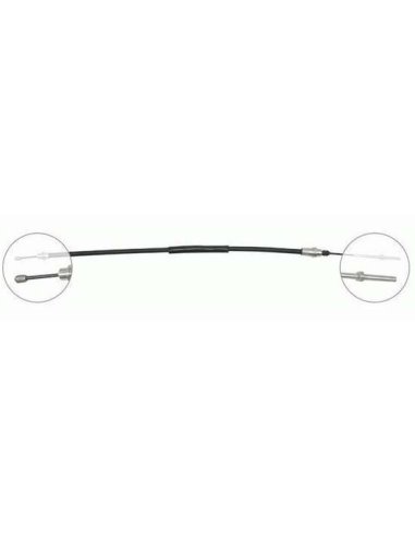Cable de frein à main secondaire gauche Peugeot 406 coupé