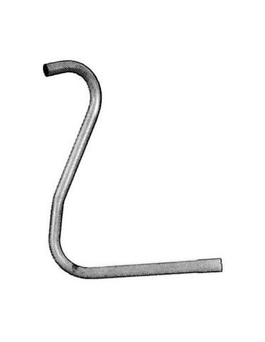 Tube d'échappement central Renault R4