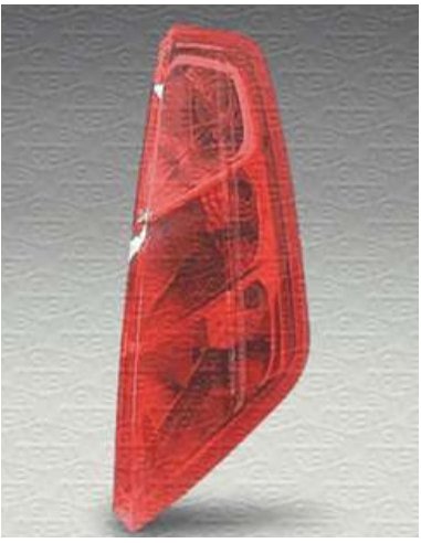 Feu arrière droit Fiat grande punto / rouge avec douille 