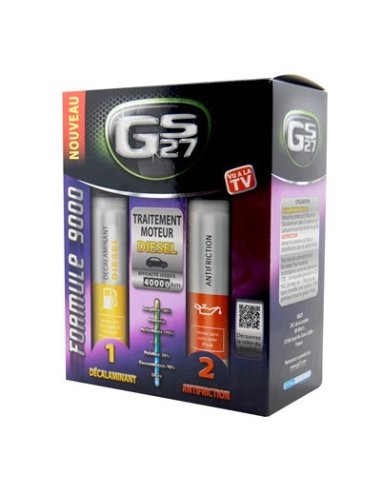 Traitement moteur Gs27 Formule 9000 Diesel Antifriction- Decalaminant
