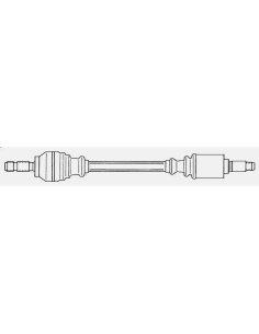 Cardan - arbre de transmistion Gauche Peugeot 106 Citroen Ax Saxo 1.4 i D 1.5 Diesel roue 4 trous