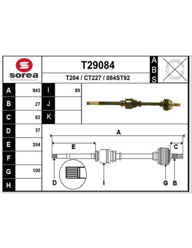 Transmission EAI T29084
