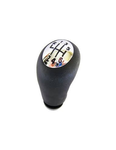 Pommeau de levier de vitesse Dacia Duster Logan Sandero Renault Clio 3 Fluence Megane 2 Scenic 2 ( Pour BV 6 )